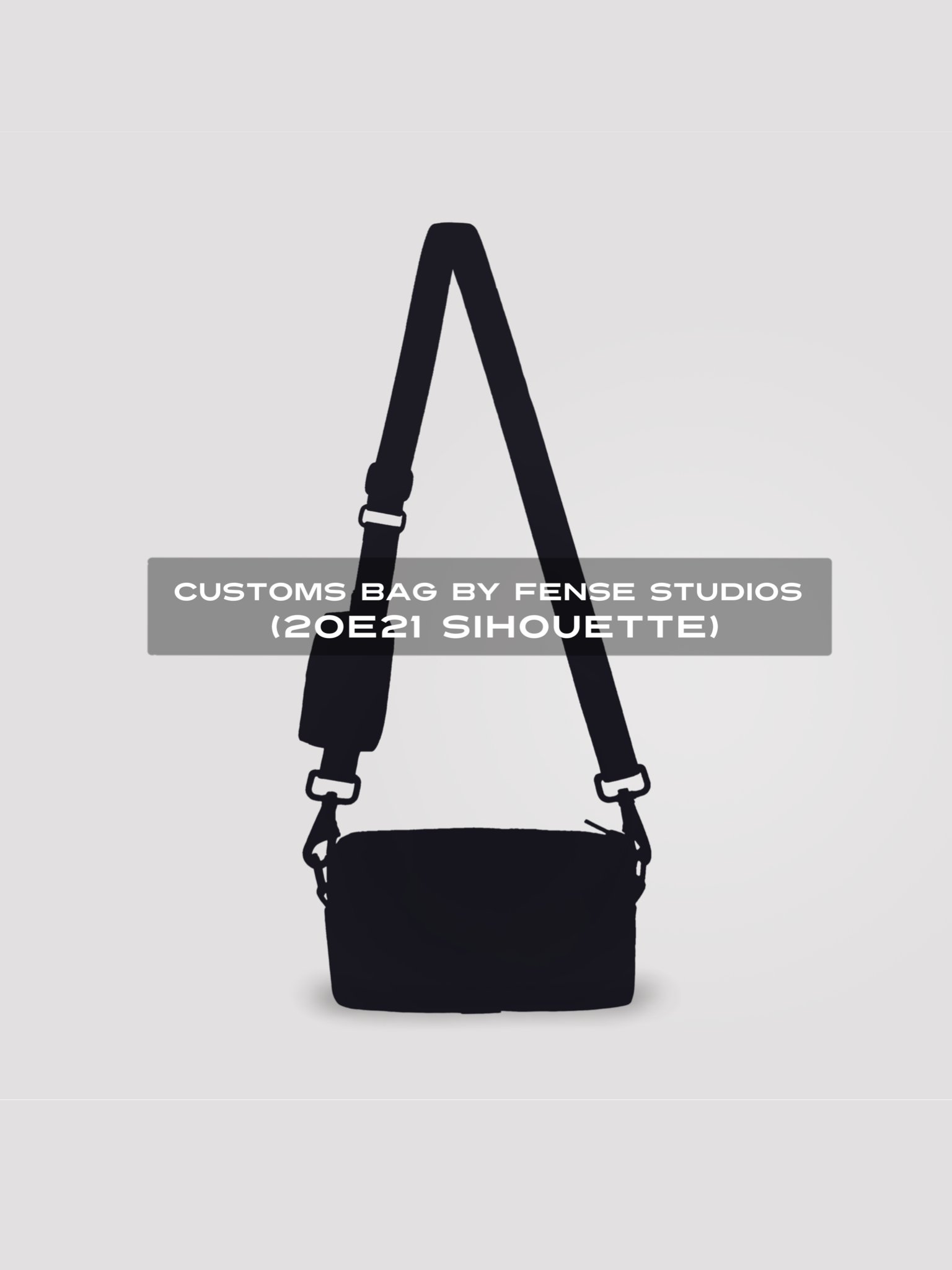 SEND YOUR SHOES FOR CUSTOM MADE SHOEBAG (20E21 SIHOUETTE)