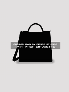 SEND YOUR SHOES FOR CUSTOM MADE SHOEBAG (MINI ARCH SIHOUETTE)