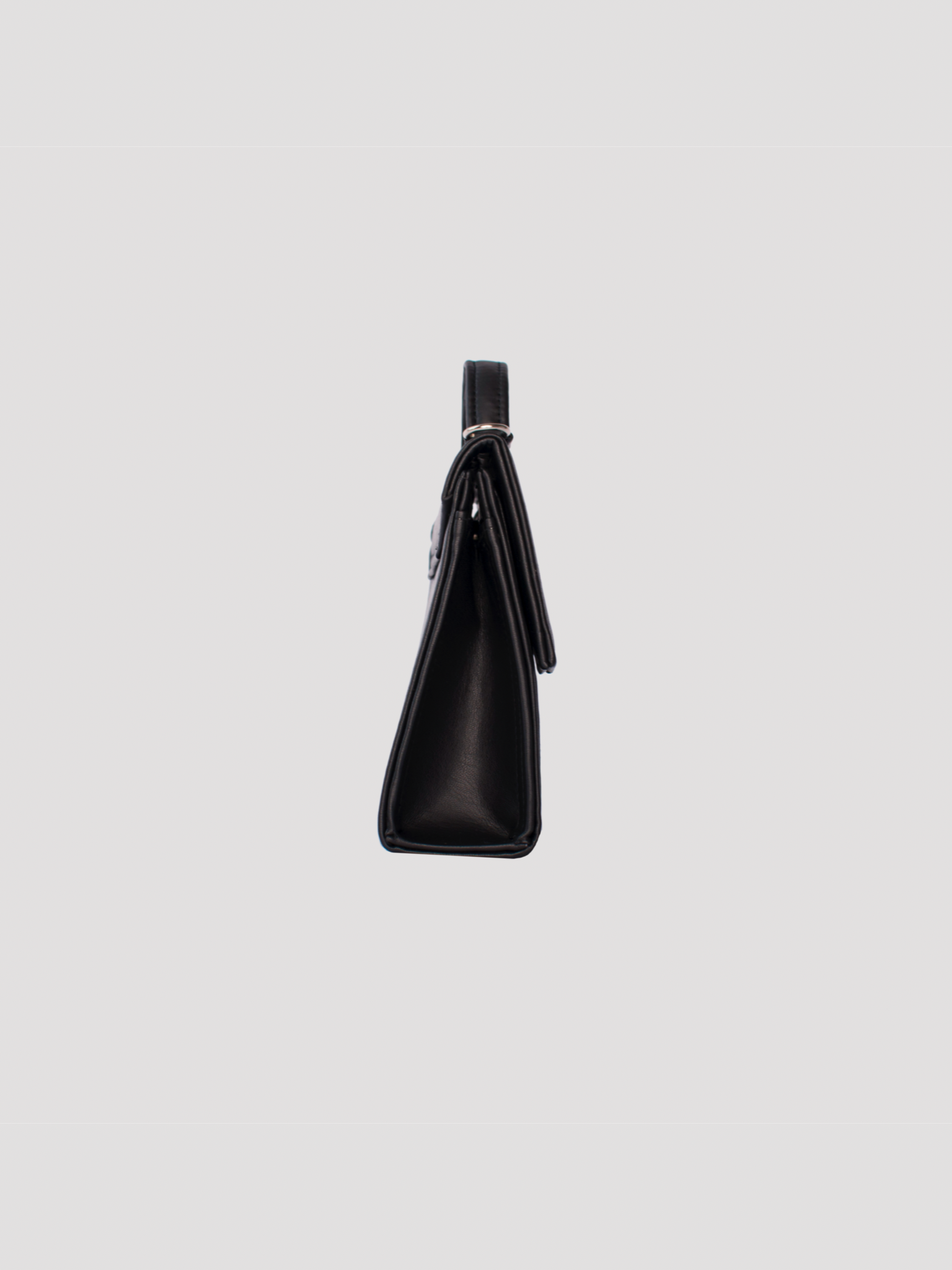 MINI ARCH - BLACK VEGAN LEATHER BAG